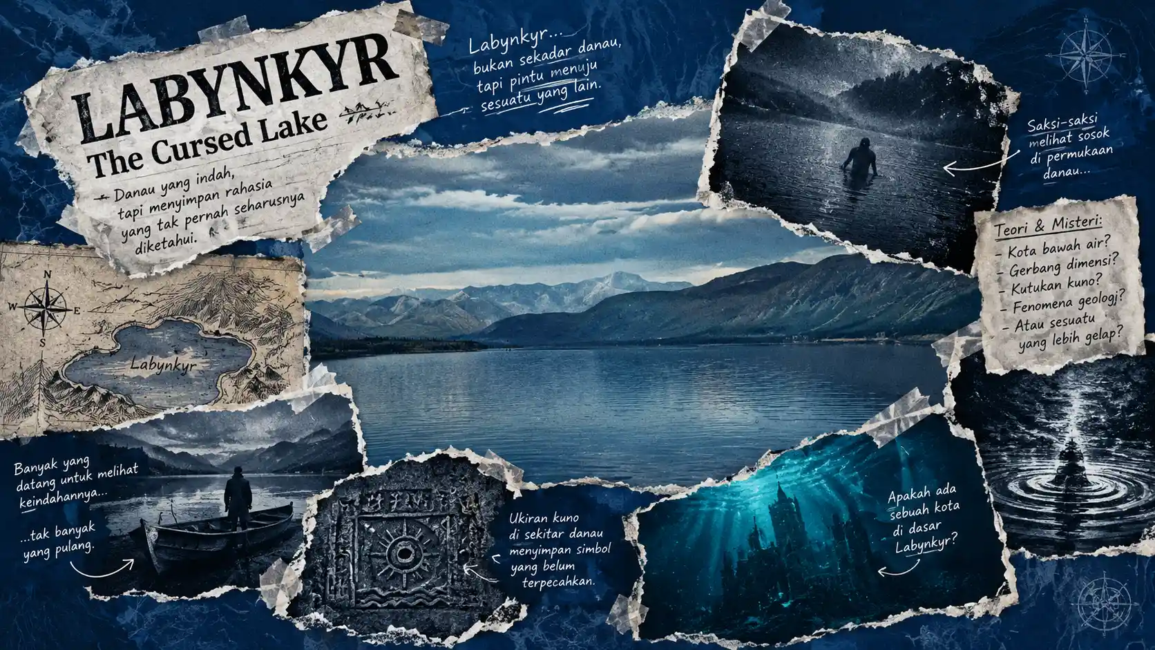 Neraka Dingin di Ujung Dunia: Misteri di Balik Danau Terkutuk Labynkyr